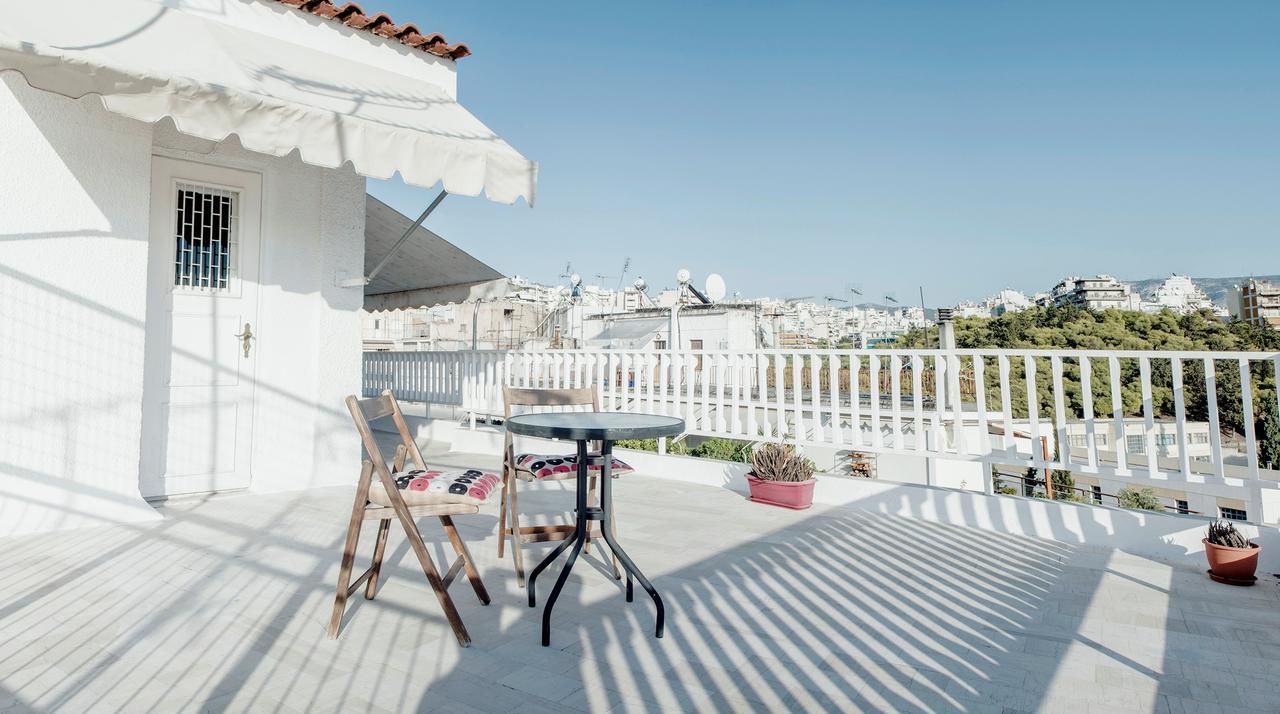 Top Floor Studio With Endless View Apartment Athens Luaran gambar