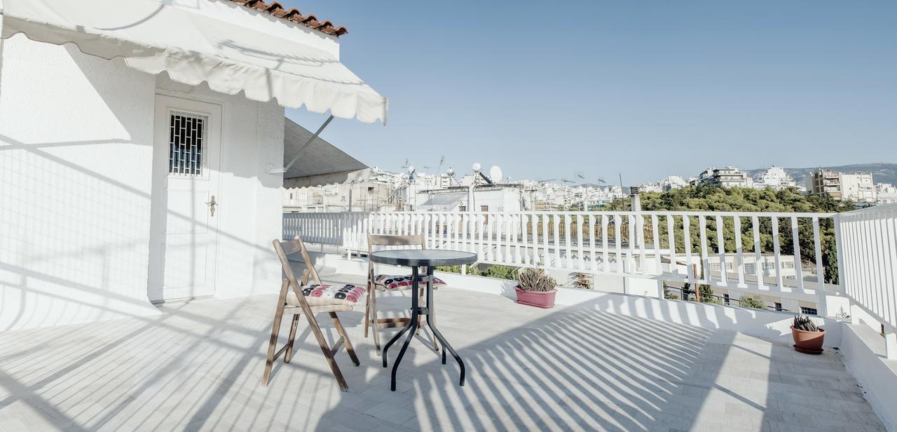 Top Floor Studio With Endless View Apartment Athens Luaran gambar